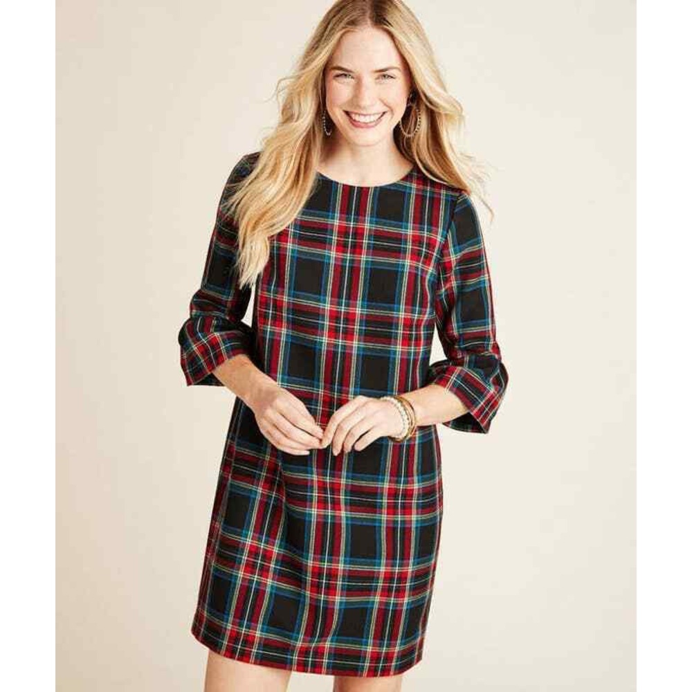 Vineyard Vines Flutter Sleeve Dress